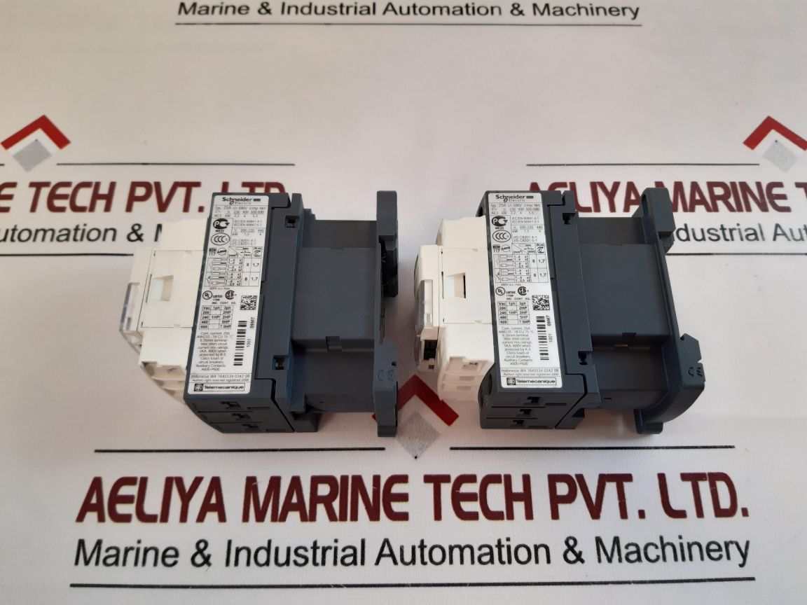 Schneider/Telemecanique Lc1D09M7 Contactor 220V 50/60Hz