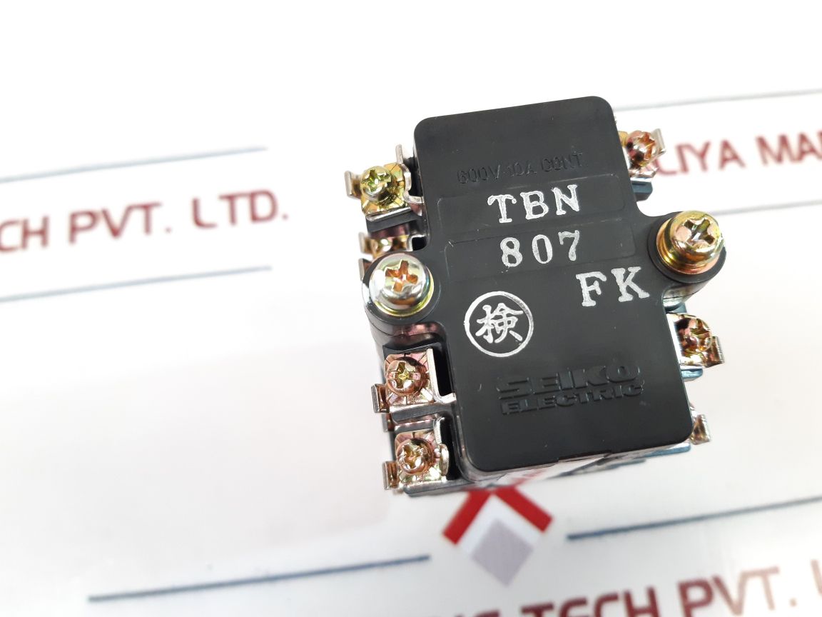 Seiko Electric Tbn 807 Fk Speed Control Switch 600 V 10A Cont.