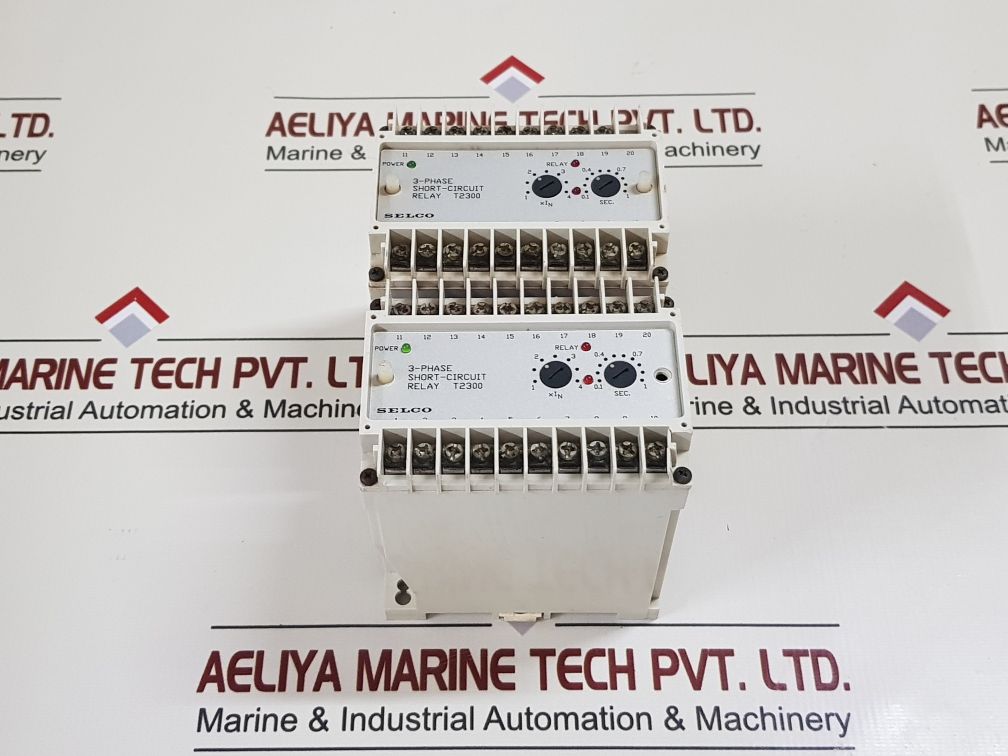 Selco T2300-01 3-Phase Short-Circuit Relay 5A