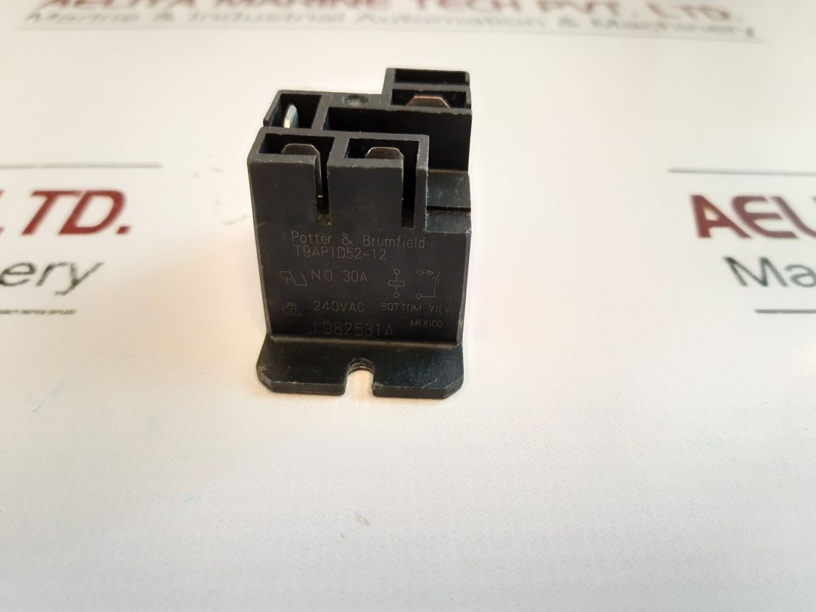 Lot Of 4X Potter & Brumfield T9Ap1D52-12 Relay