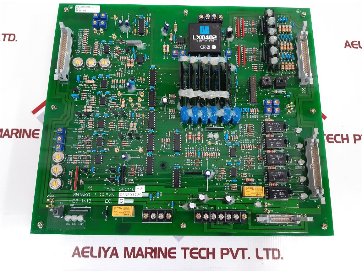 Shinko Spc110-3 Printed Circuit Board E3-1413 C23F03729