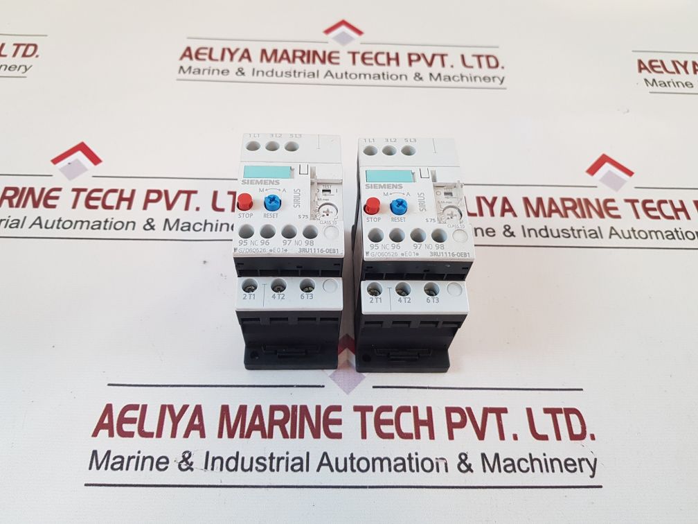 Siemens 3Ru1116-0Eb1 Overload Relay 600Vac