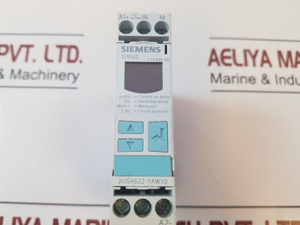 Siemens 3Ug4622-1Aw30 Current Monitoring Relay 690V 1~0,05-10A