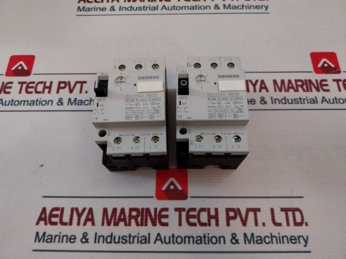 Siemens 3Vu1340-1Nk00 5-8A Circuit Breaker 100222581 50/60Hz