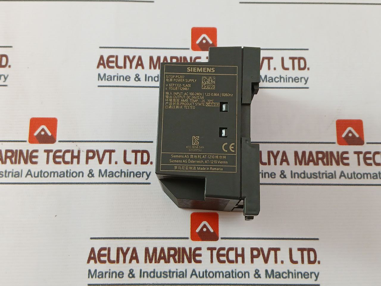 Siemens 6Ep1332-1La00 Power Supply Dc 24V/2,5A