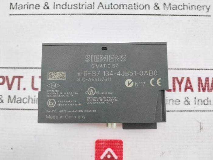 Siemens Simatic S7 6Es7 134-4Jb51-0Ab0 Electronics Module