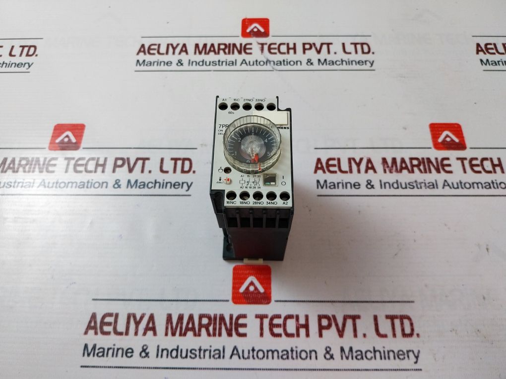 Siemens 7Pr40 Time Relay 60Hz