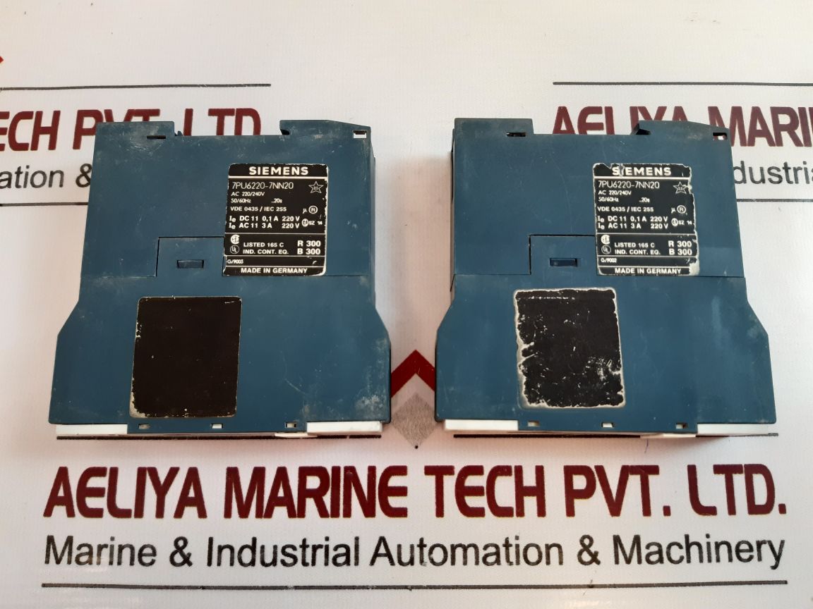 Siemens 7Pu6220-7Nn20 Time Relay Ac 220/240V 50/60Hz