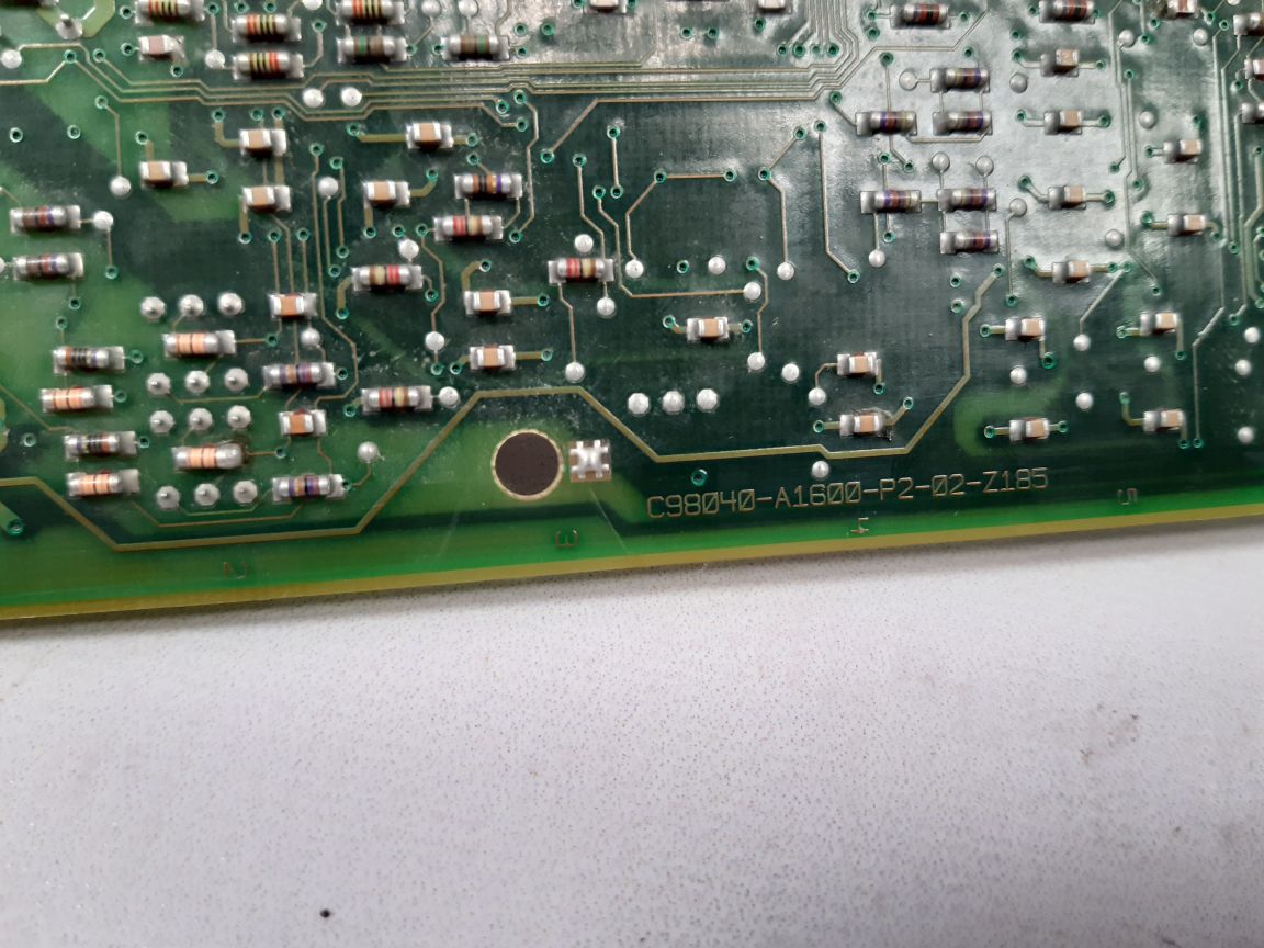 Siemens A1-116-100-501 Printed Circuit Board C98040-a1600-p2-02-z186