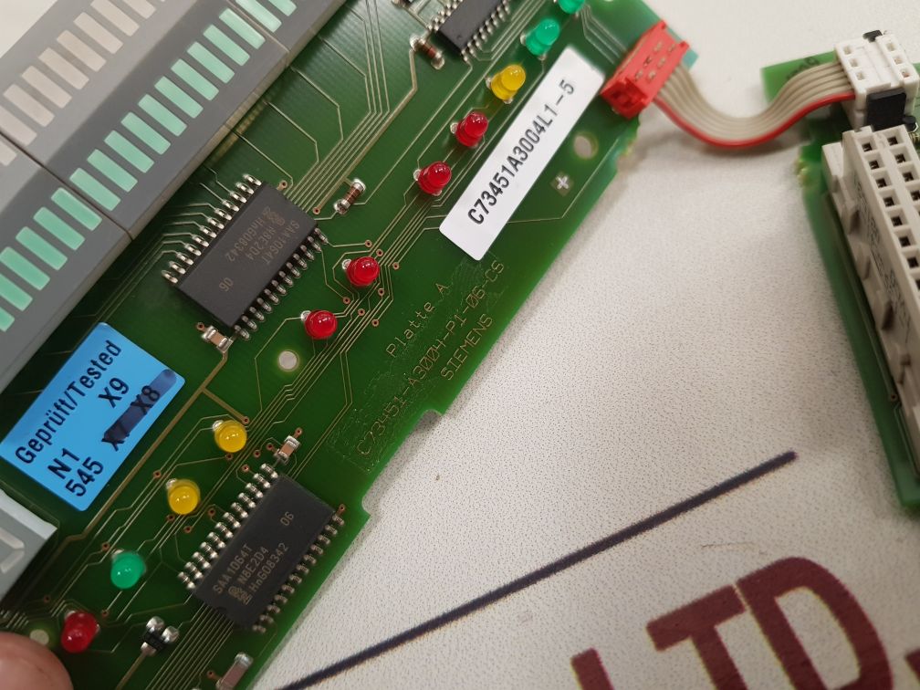 Siemens C73451A3004L1-5 Pcb Card C73451-a3004-p1-06-cs