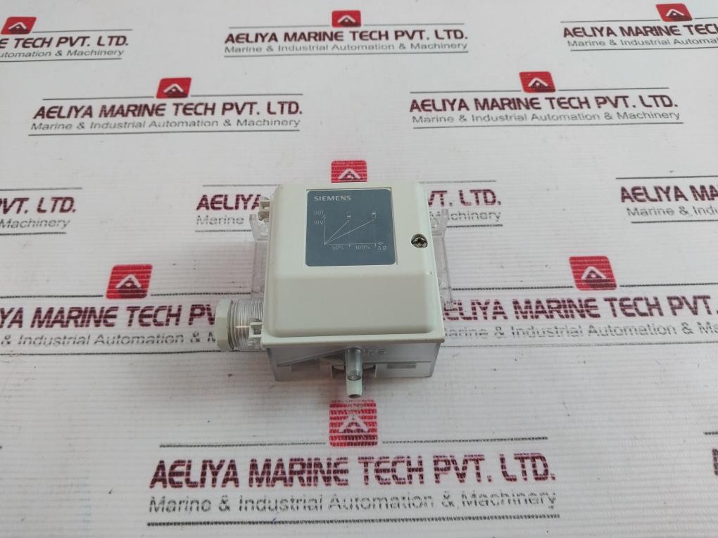 Siemens Qbm65-10 Air Duct Differential Pressure Sensor 50/60Hz