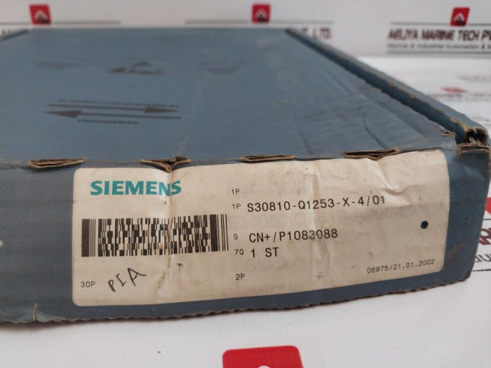 Siemens S30810-q1253-x-4/01 Printed Circuit Board Card, Cn+/P1083088, 34V2074729