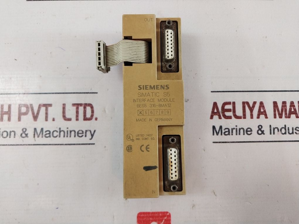 Siemens Simatic S5 6Es5 316-8Ma12 Interface Module