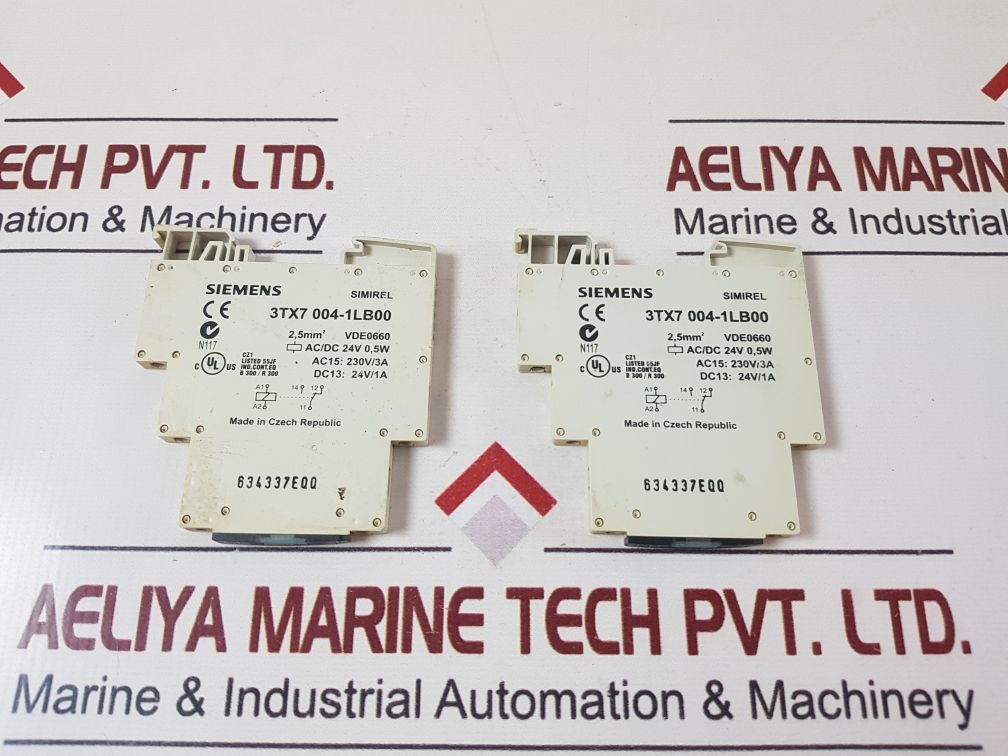 Siemens 3Tx7 004-1Lb00 Output Interface Module 634337Eqq Ac15 230V/3A