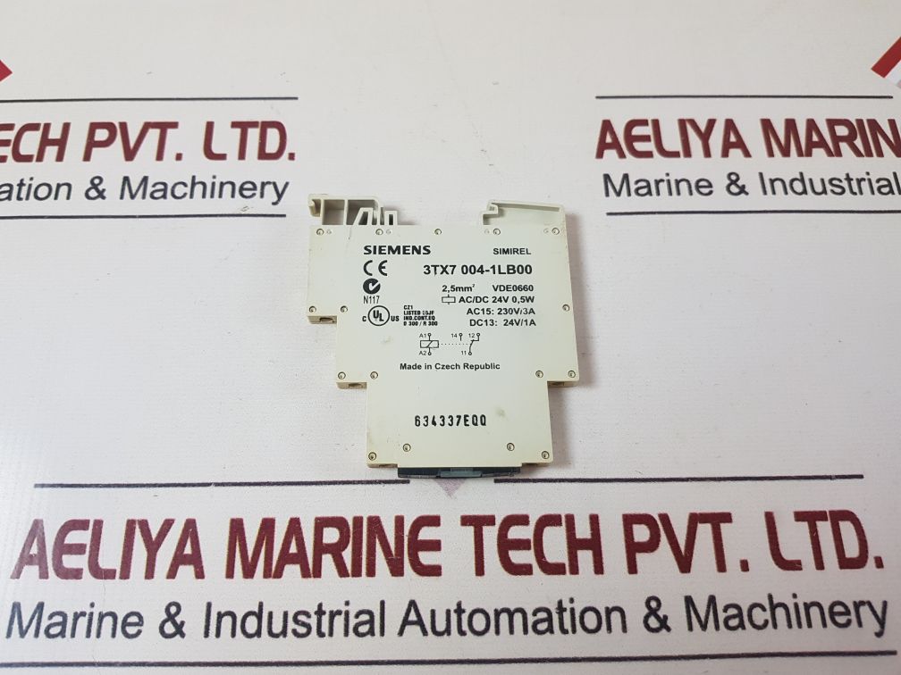 Siemens 3Tx7 004-1Lb00 Output Interface Module 634337Eqq Ac15 230V/3A