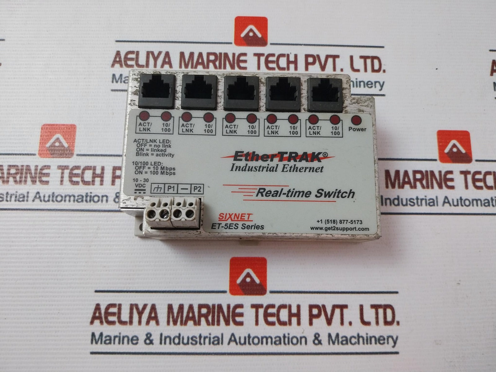 Sixnet Et-5Es-1 Industrial Ethernet Real Time Switch