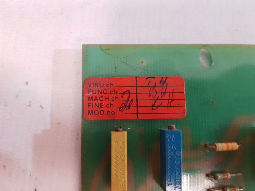 Skarpenord Sigma S-483144 Pre-amplifier Card