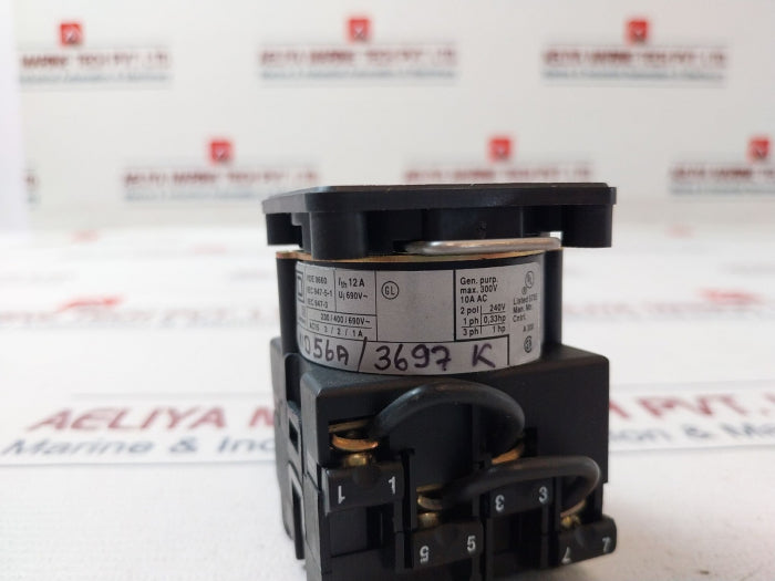 Square D K1D56A/3697 K Switch 12A 690V Ac Ui 690V