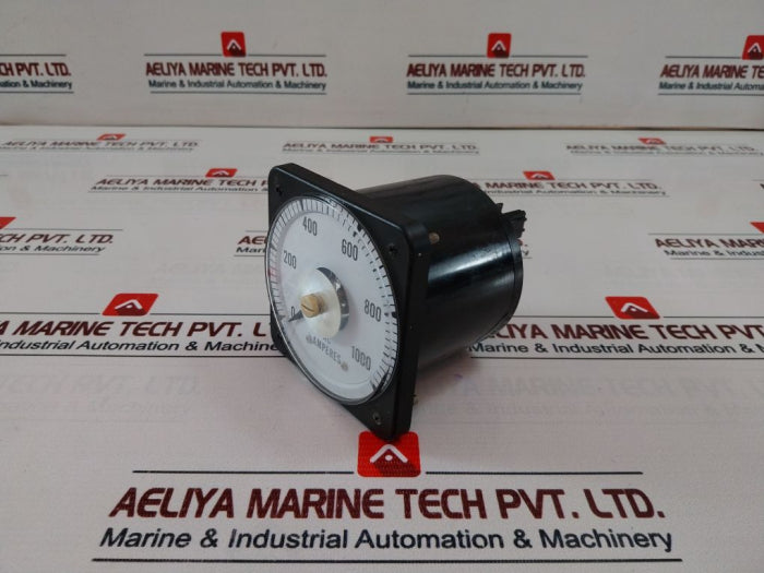 Standard Electric Works Ls-110 5A Ac Ammeter 60Hz 0-1000 Ac Amperes