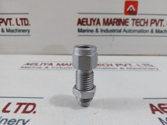 Stauff G1/4 SMA-G1/4 V-OR Test Coupling With Ball Check