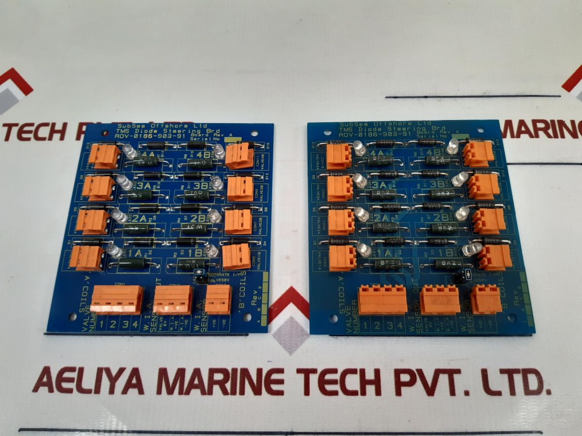 Subsea Offshore Rov-0186-903-91 Rev A Pc Board