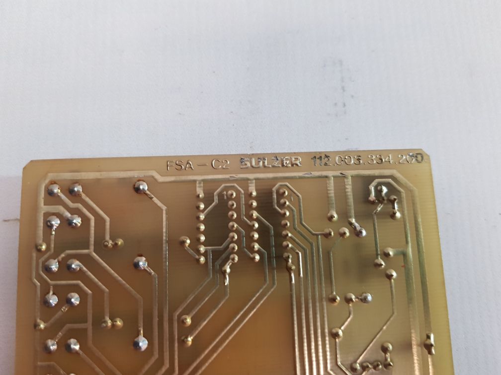 Sulzer fsa-c2 power supply board 112-003-334-200