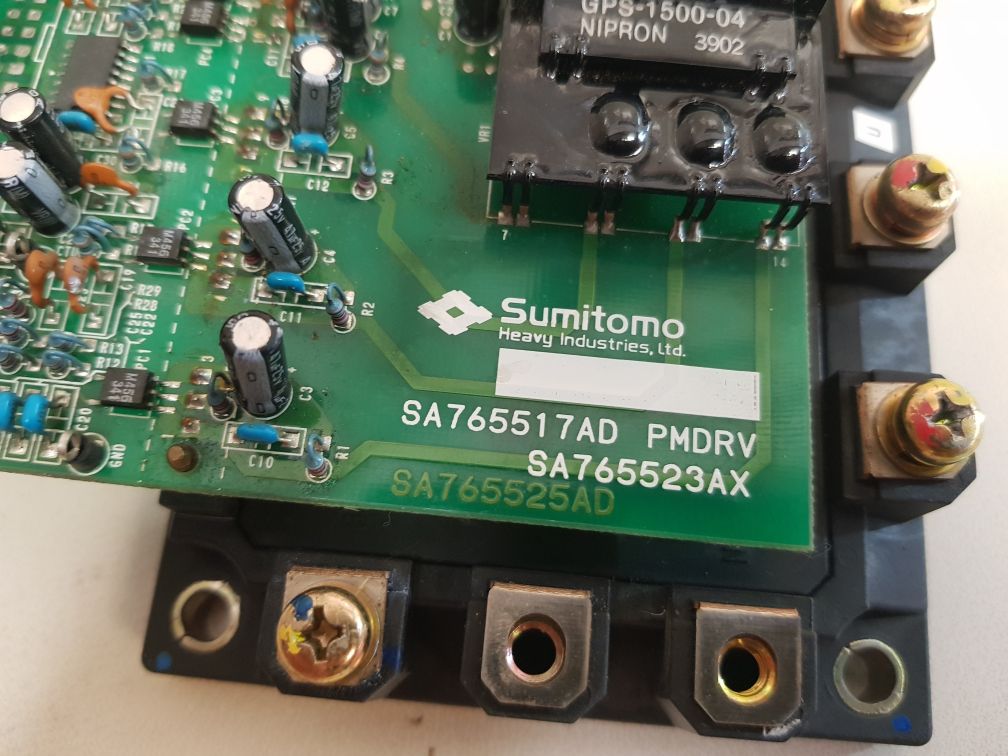 Sumitomo Sa765523Ax Pmdrv Pcb Card With 7Mbp50Ra060 - Aeliya Marine Tech