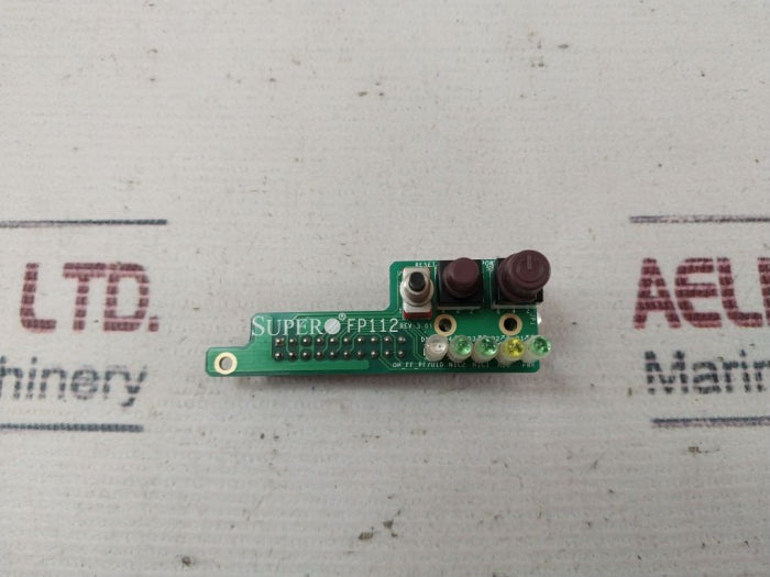 Super FP112 Panel LED Power Button Switch