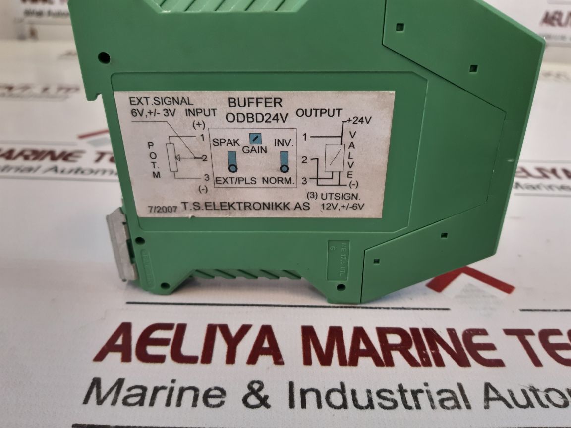 T.S. Elektronikk As Odbd24V Buffer Amplifier 24V