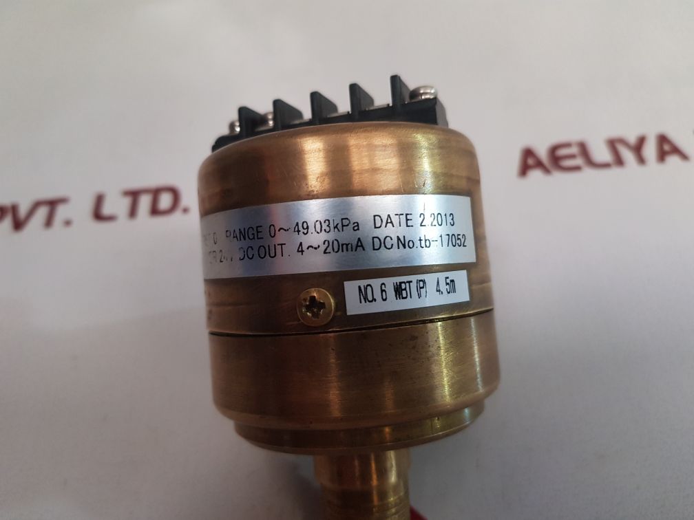Tb-17052 0~49.03Kpa