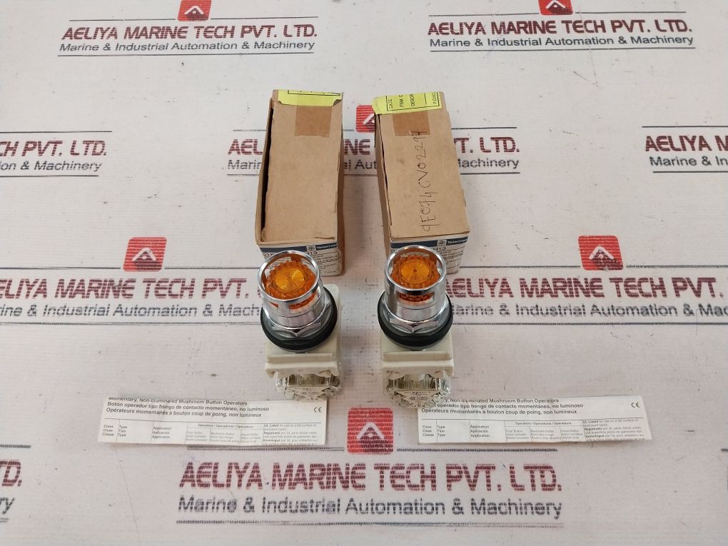 Telemecanique/Schneider Electric 9001Km35Ly Pilot Light Lamp Module 24-28V Ac-dc
