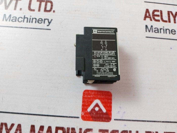 Telemecanique LA1 DN11 Auxiliary Contact Block 10A