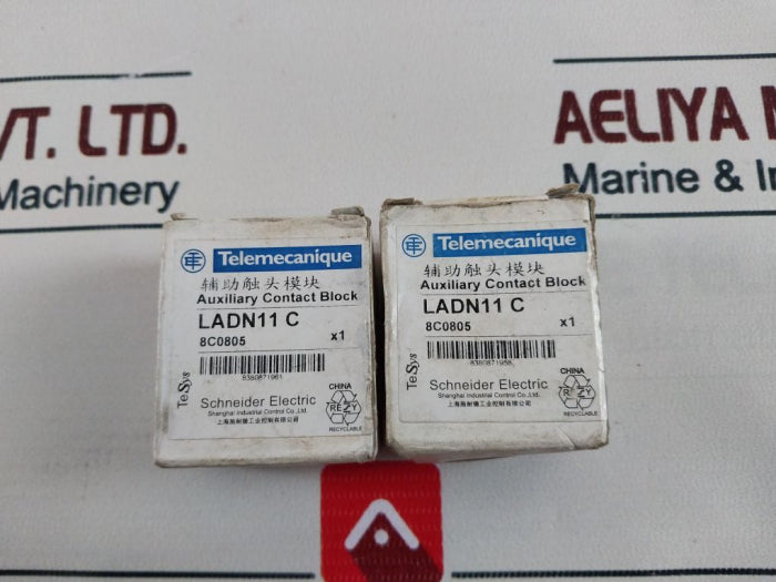 Telemecanique Ladn11 C Auxiliary Contact Block 000083367381, 10A 690V