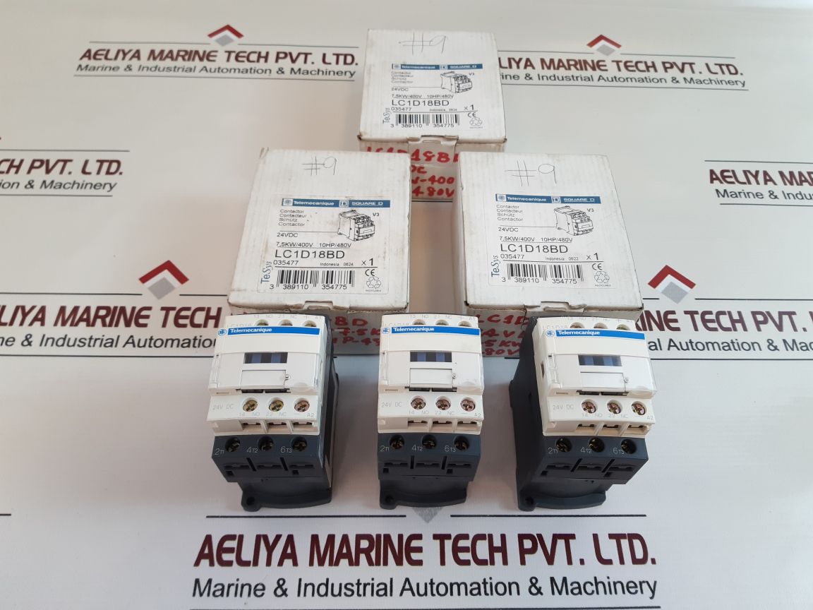 Telemecanique Lc1D18Bd Contactor