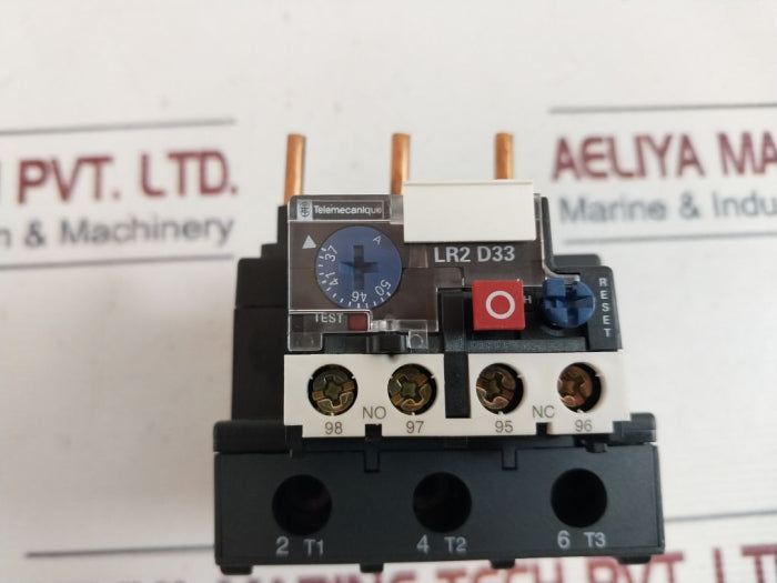 Telemecanique Lr2d3357 Thermal Overload Relay 37-50a 600v A.c