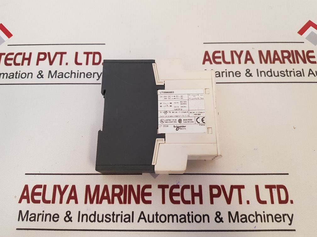 Schneider Electric Telemecanique Lt3sm00ed Temperature Monitoring Relay 24v 6a