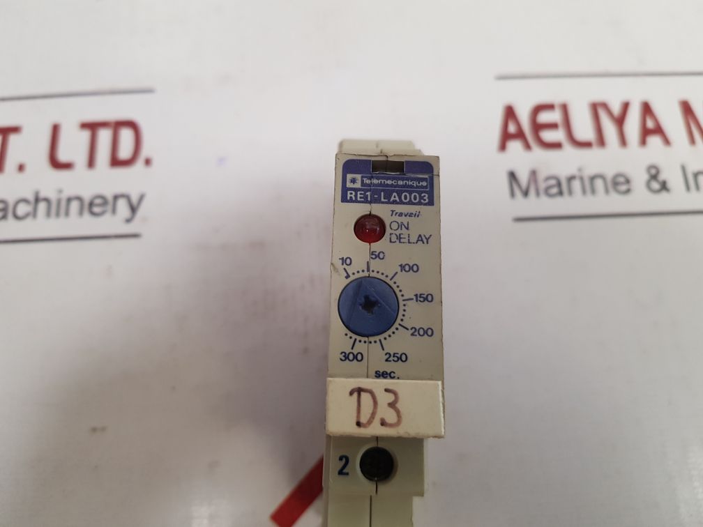 Telemecanique Re1-la003 Time Delay Relay 10-300 Sec