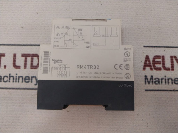 Telemecanique Rm4Tr32 3 Phases Voltage Monitoring Relay 0.1S-10S
