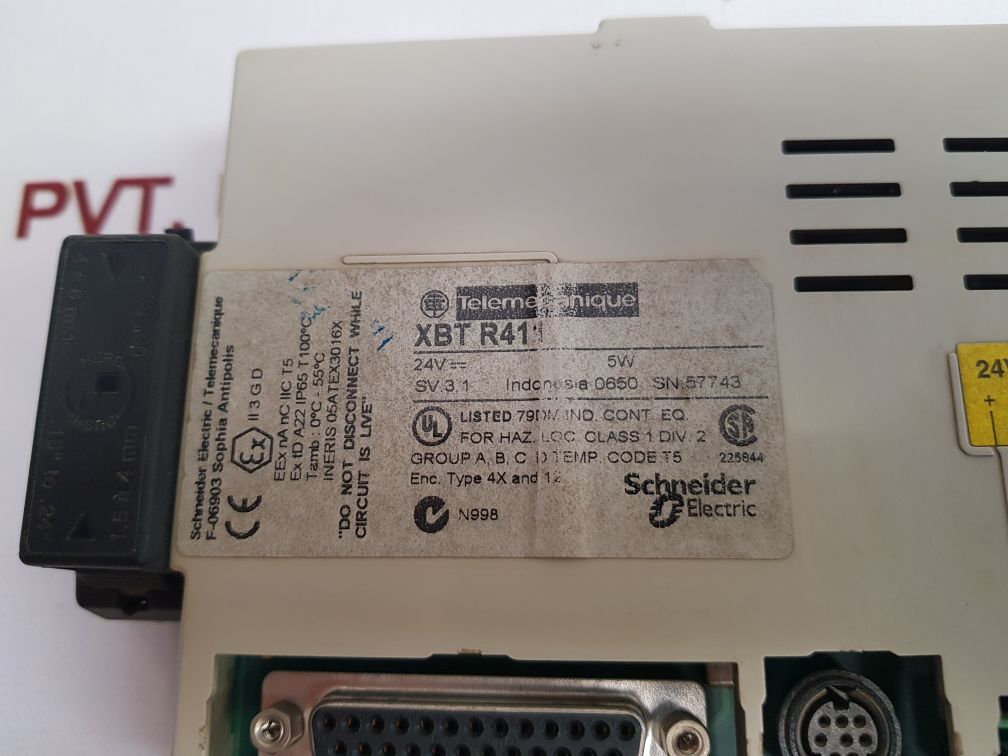 Telemecanique Xbt R411 Magelis Compact Lcd Display