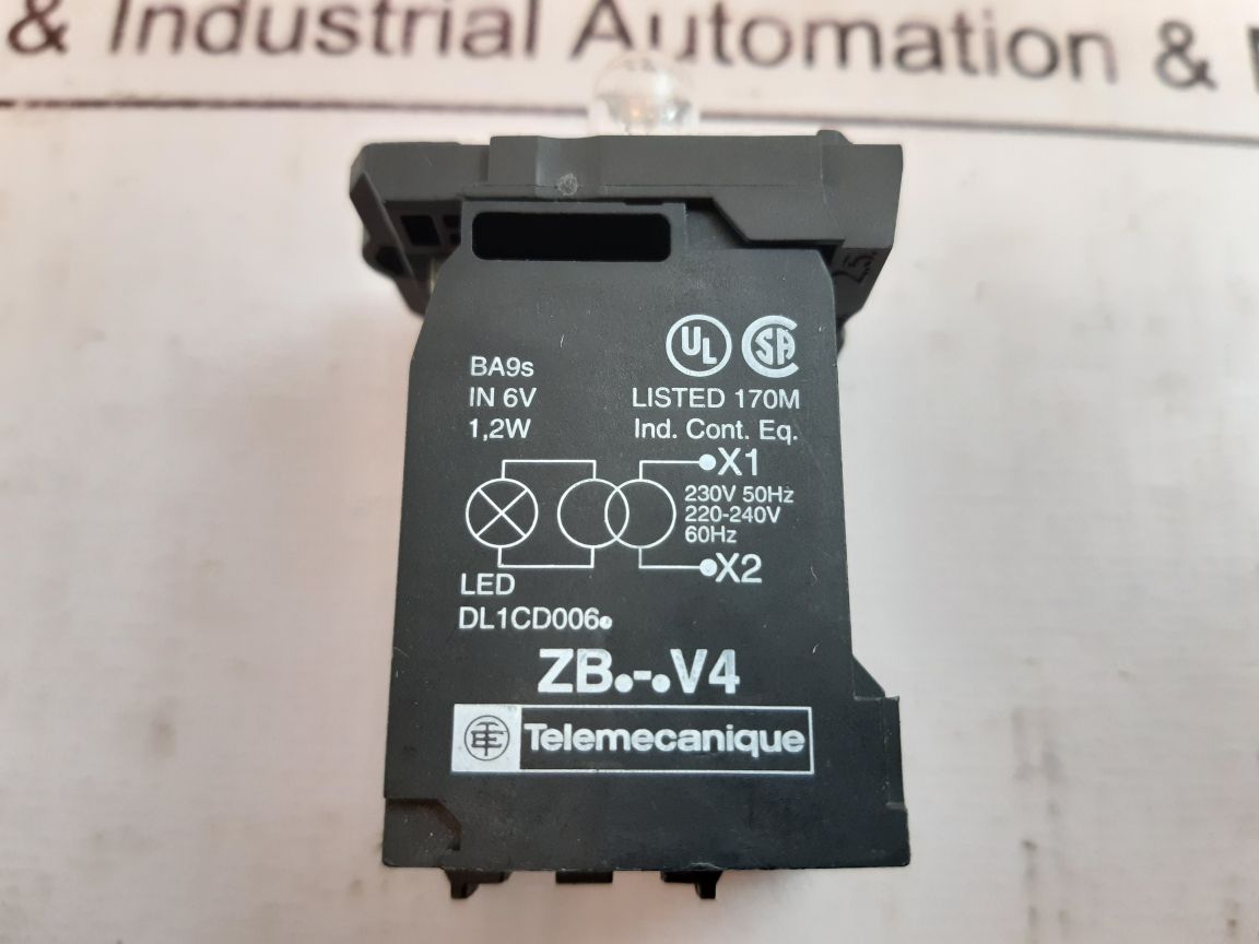 Telemecanique Zb.-.V4 Pilot Light 50-60Hz