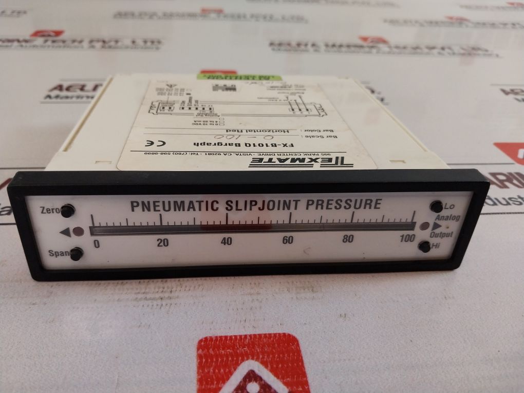 Texmate Fx-b101Q Pneumatic Slipjoint Pressure I-process(Ip07)