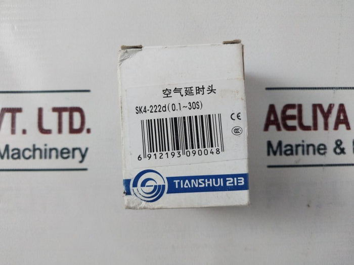 Tianshui 213 Sk4-222D Pneumatic Time Delay Block 690V