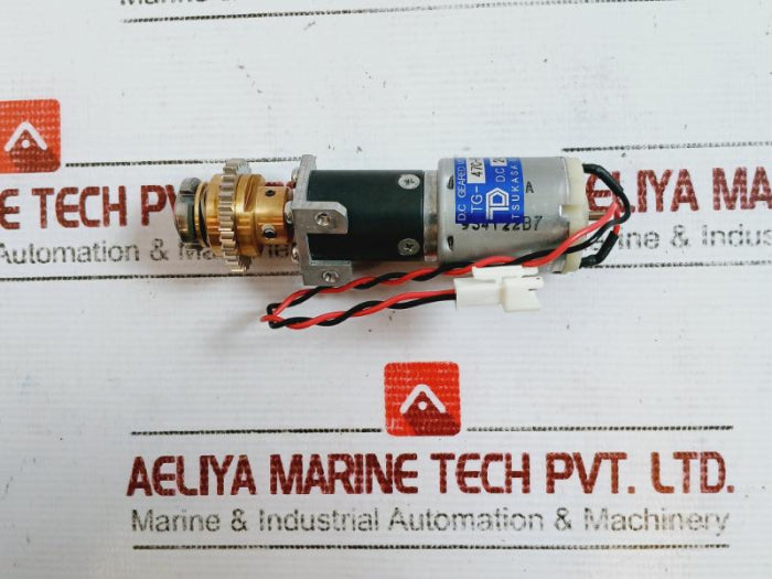 Tsukasa Electric Tg-47C-fu-107-d644 Dc Geared Motor J61118 24V
