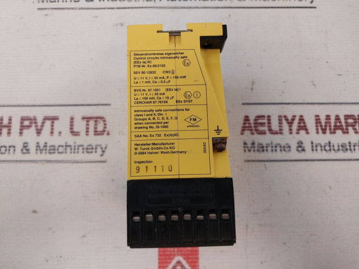 Turck Ms1-22 Exo-r Multi Safe Switching Amplifier Relay 220-240Vac 50-60Hz 4A