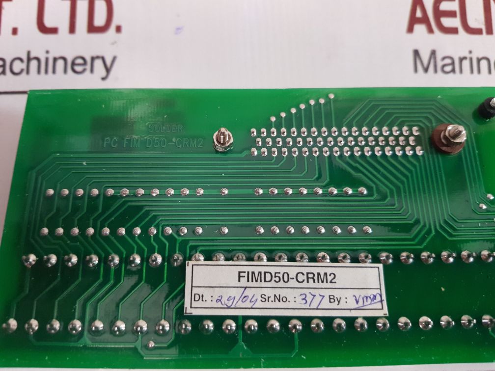 UL PC FIM D50-CRM2 Relay Module 94V-OSL1