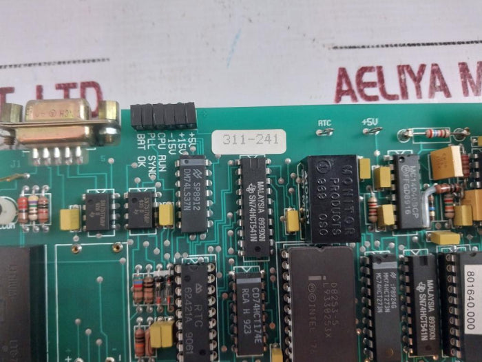 Unico 311-241 Control Circuit Board 400102 Rev.1 Pcb Card