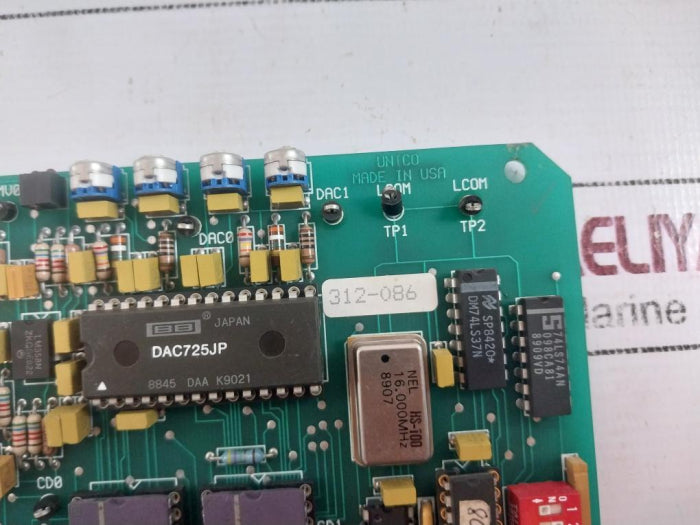 Unico 400109 Circuit Board 312-086 Rev.1