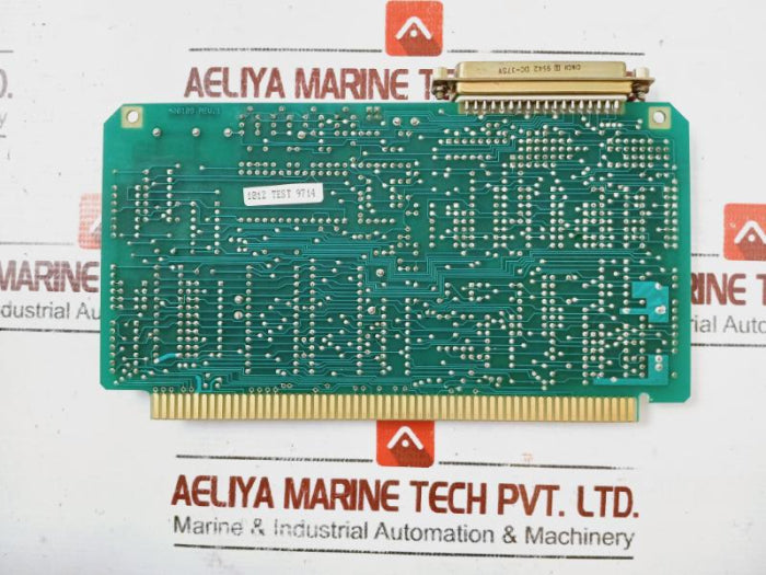 Unico 400109 Printed Circuit Board Card, 312.086.1, Rev. 1