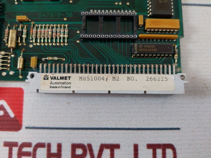 Valmet Automation 547070-3B, 547070-3A Cpu Module 266215/282073