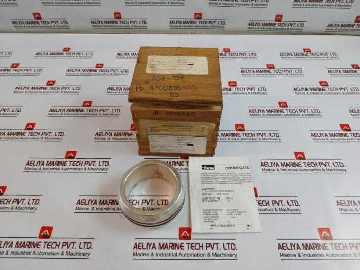 Vanco 2013332-06 Ring Gasket 3-1/16" 10/15K Ss Silv